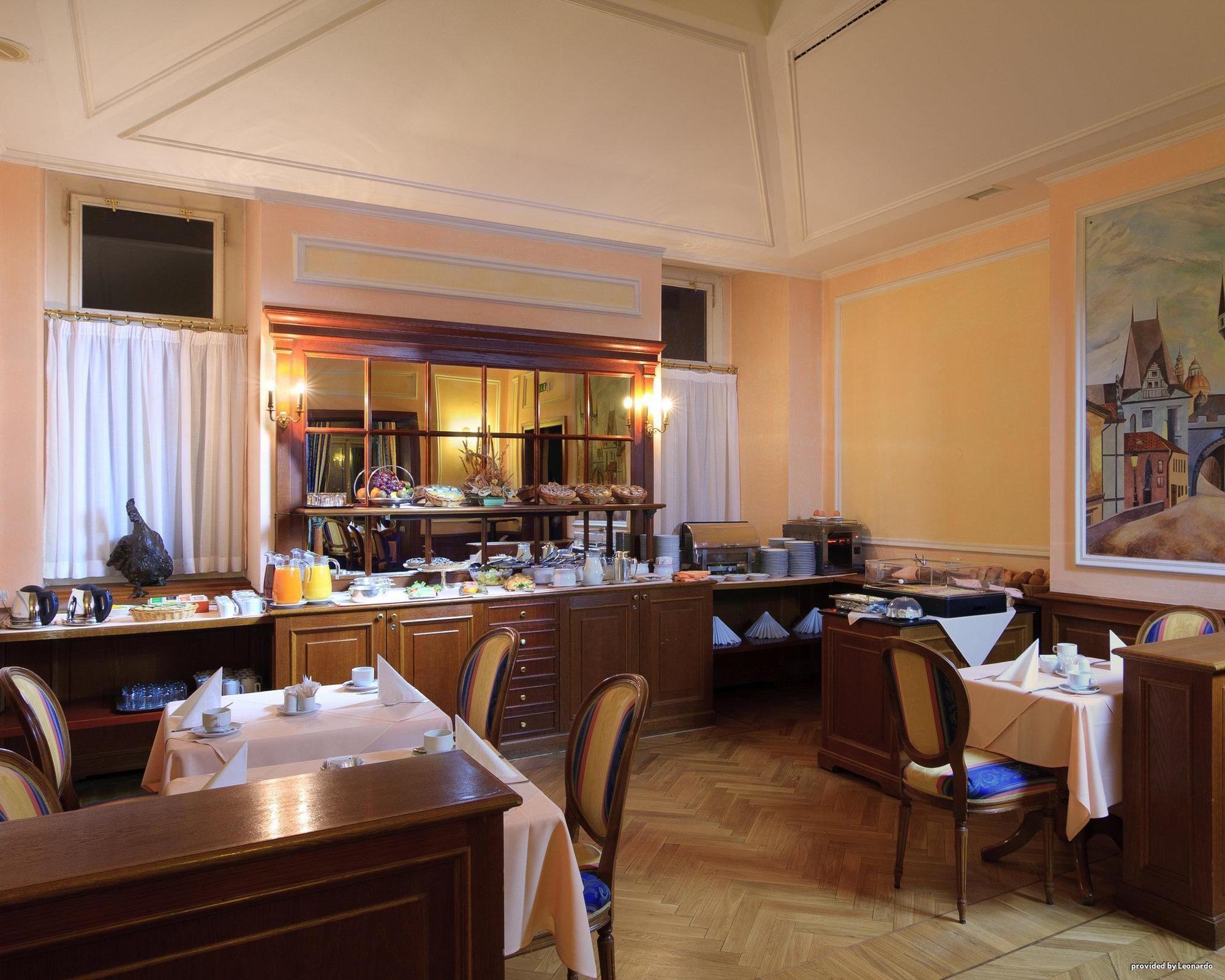 Hotel Kinsky Fountain Prag Restaurant foto